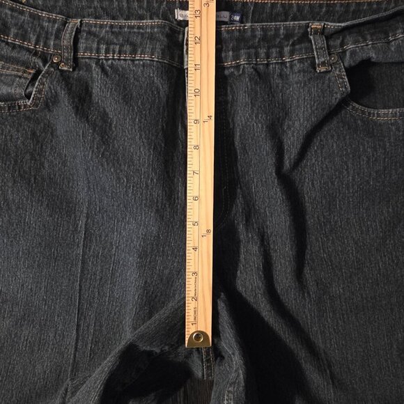 Bandolino Blu Mandie Woman's Plus Blue Jeans Sz 24W - Picture 8 of 9